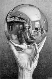 M.C. Escher Selfportrait with reflecting ball