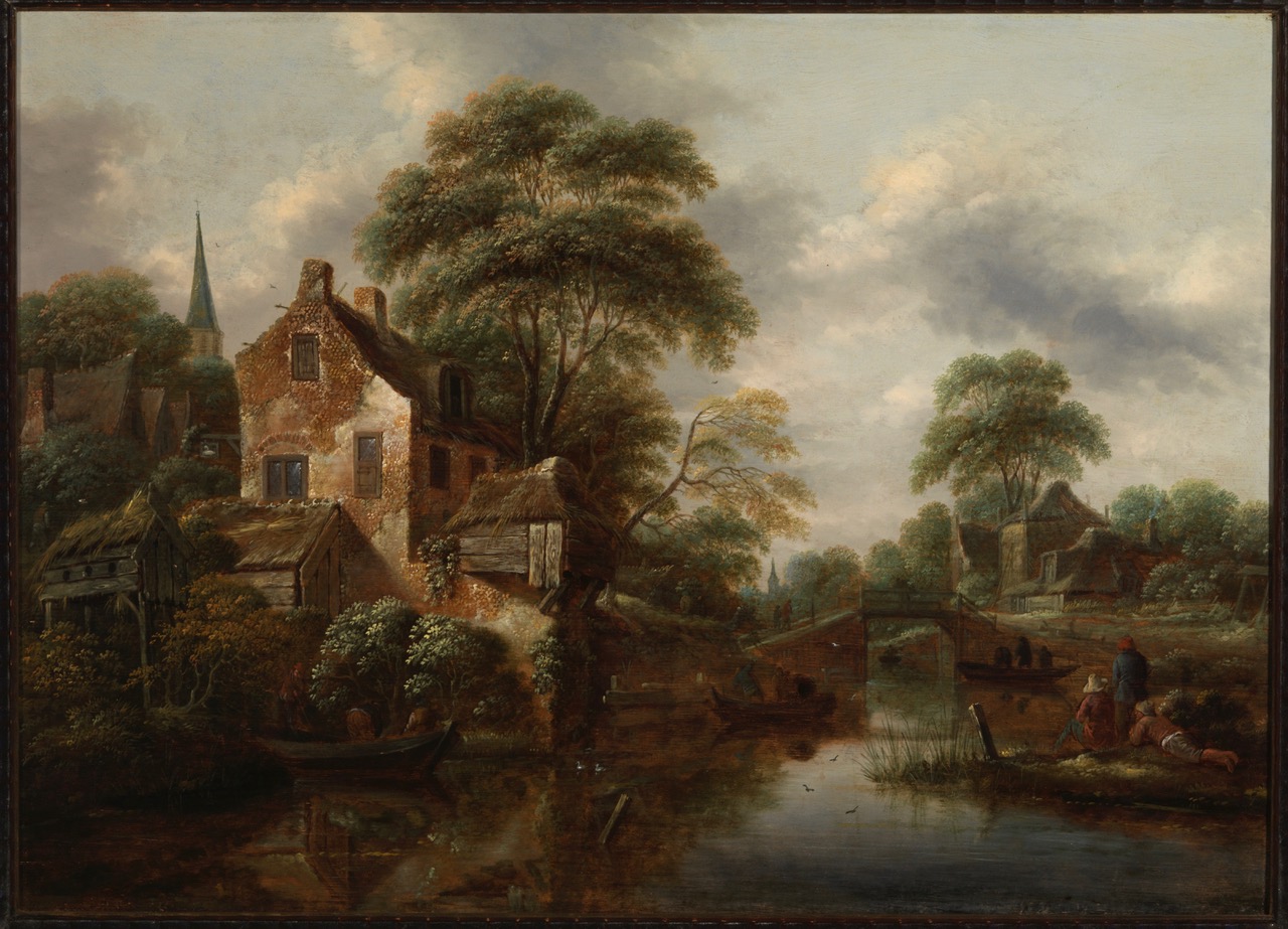 nicolaes molenaer rivierlandschap