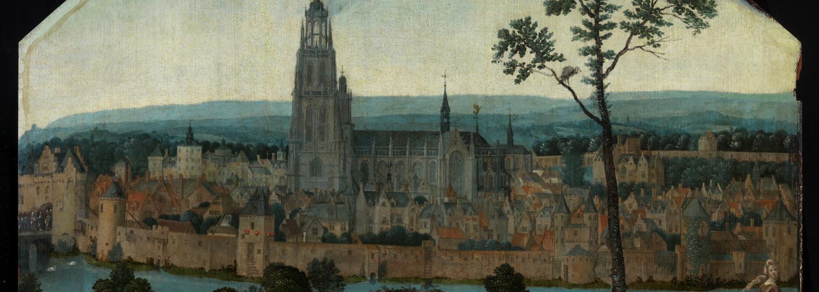Christus en de Samaritaanse vrouw bij de stad Breda 